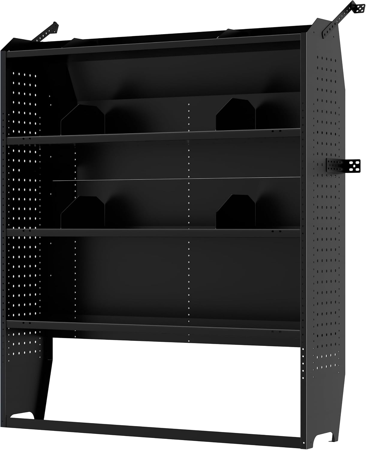Van Shelving, 52" W x 60" H x 13" D|Fit for Ford Transit, Promaster, Sprinter, Chevy Express, Mid/High Roof, Cargo Van Storage System