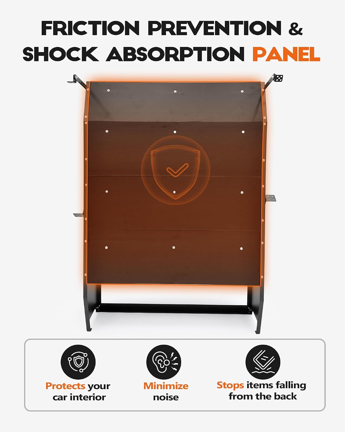 Lockable Van Shelving, 42" W x 60" H x 13" D | Fit for Ford Transit, Promaster, Sprinter, Chevy Express, Mid/High Roof, Cargo Van Storage System